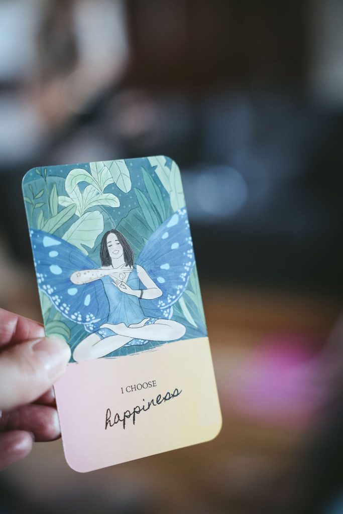 i choose happiness card